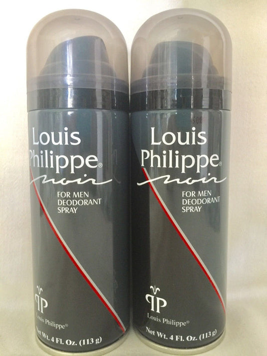 2 Louis Philippe Deodorant Spray Noir 4 fl oz Aerosol New Free Shipping Beauty and Personal Care LOUIS PHILIPPE