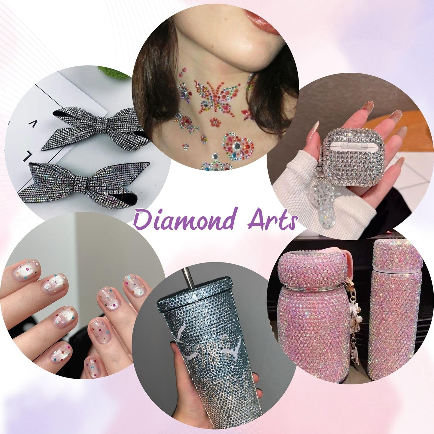 50000Pcs 40 Colors Resin Jelly Rhinestones for Bedazzling, 3mm Multicolor Flatback Gems for Crafting, Bedazzler Kit with 3Pcs 10ml B7000 Glue Beauty and Personal Care HRLbrc