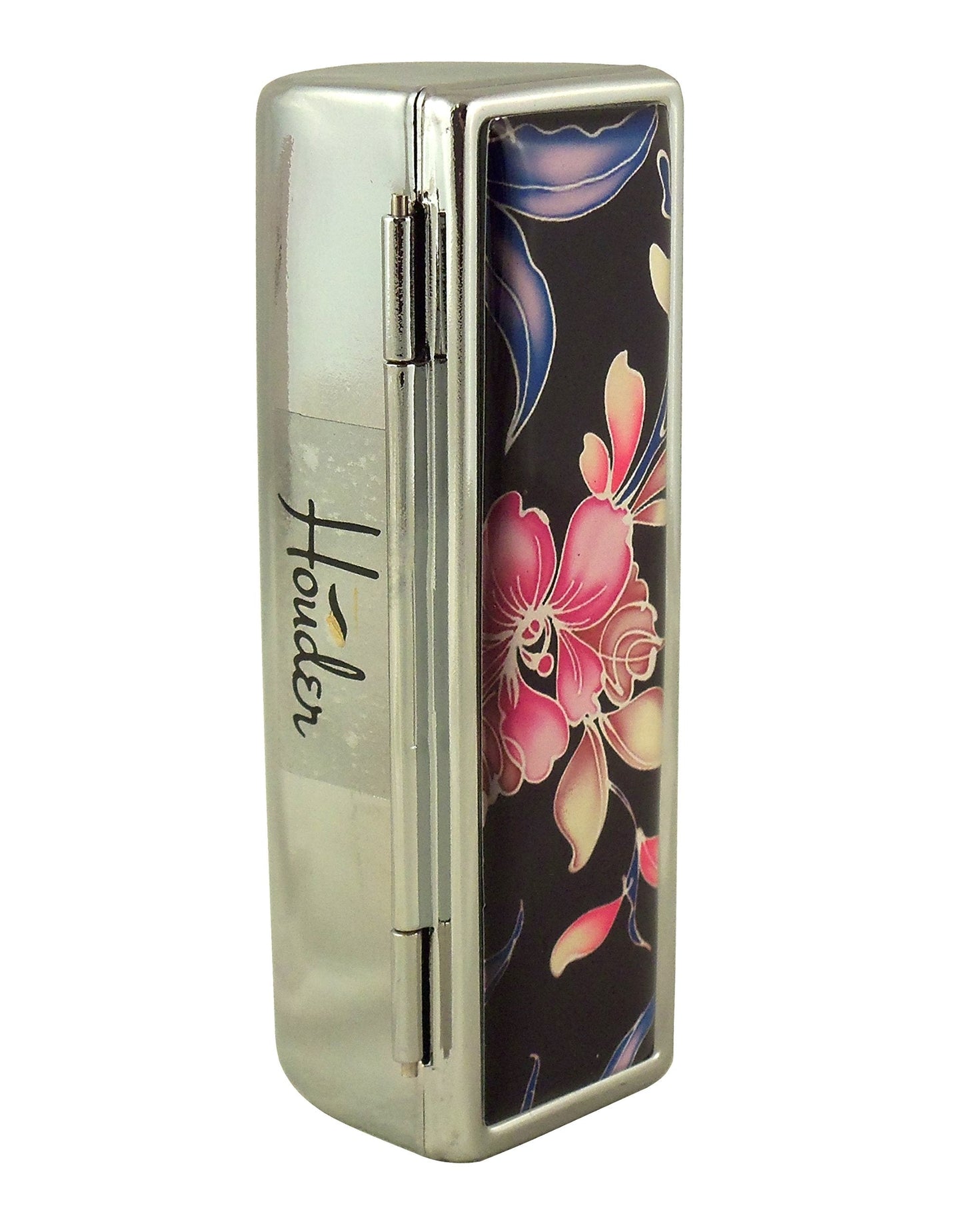 Houder Designer Lipstick Case with Mirror for Purse - Decorative Lipstick Holder with Gift Box - Velvet Lined - Protect Your Lipsticks in Style Beauty & Personal Care Houder