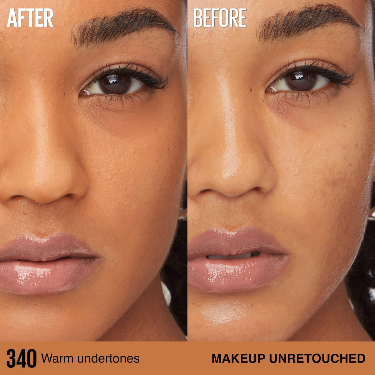 Maybelline Super Stay Lumi-Matte Foundation, Lightweight and Buildable Full Coverage Foundation Makeup For Up To 30HR Wear, 340, 1 Count