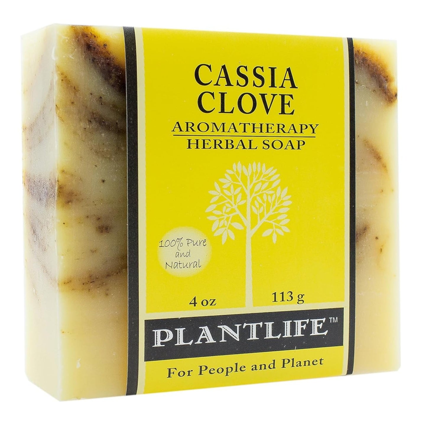 Plantlife Cassia Clove Bar Soap - Moisturizing and Soothing Soap for Your Skin - Hand Crafted Using Plant-Based Ingredients - Made in California 4oz Beauty & Personal Care Plantlife