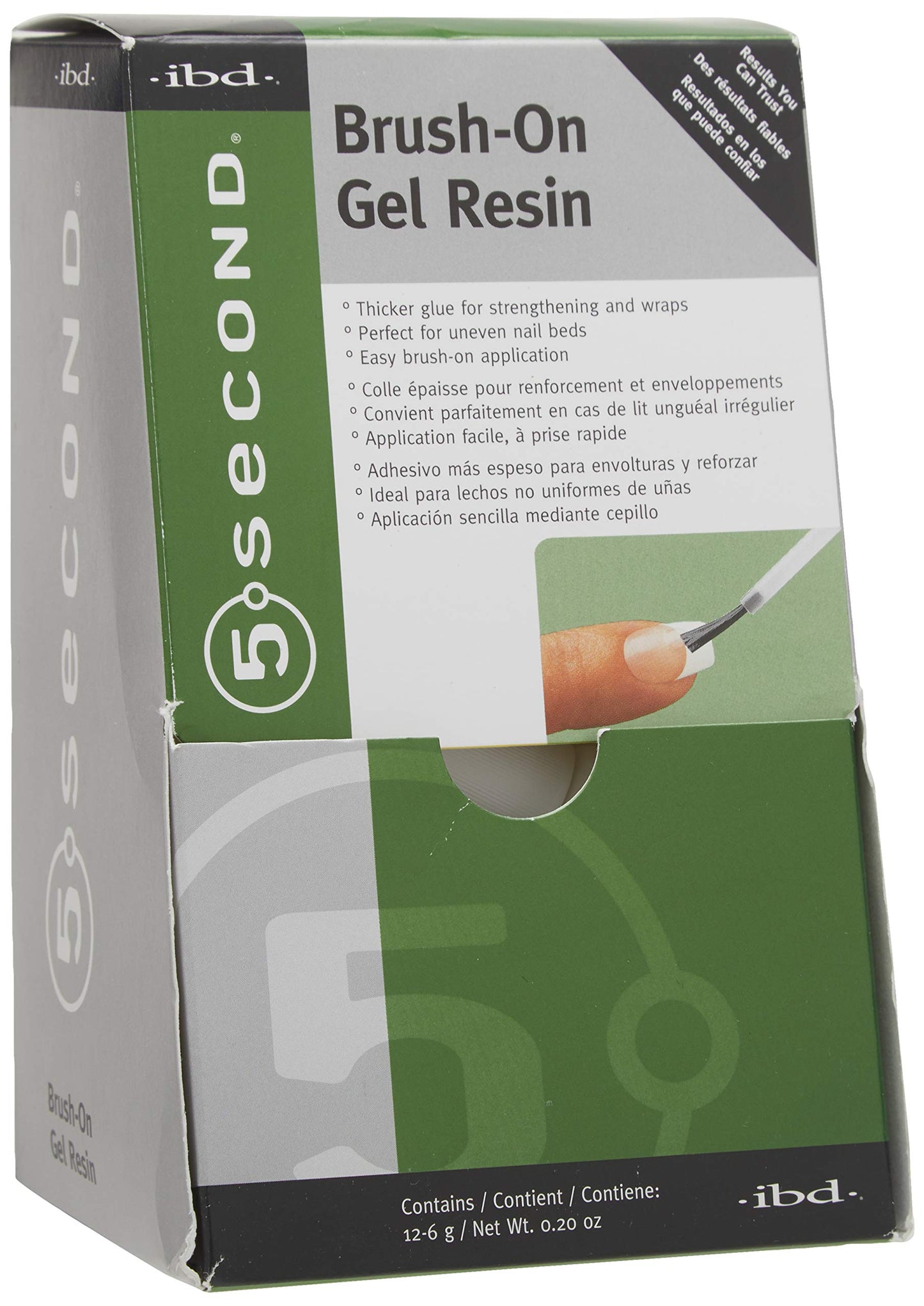 IBD Ibd 5 Second Brush-on Gel Resin - Net Wt. 0.20 oz. Beauty & Personal Care IBD