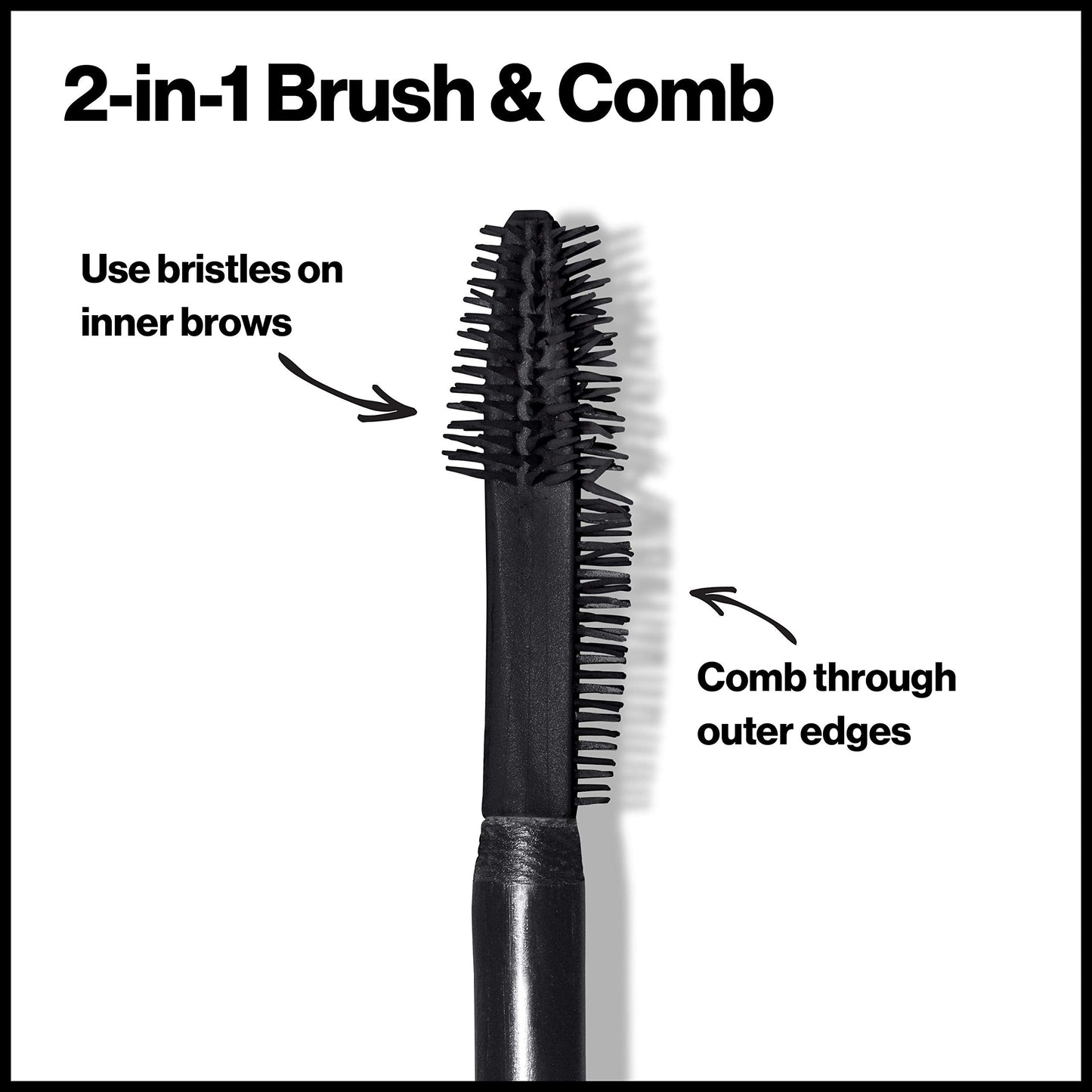 Revlon ColorStay Brow Fiber Filler, Longwearing & Volumizing Waterproof Eyebrow Gel, 303 Medium Brown, 0.23 fl. oz. Beauty & Personal Care REVLON