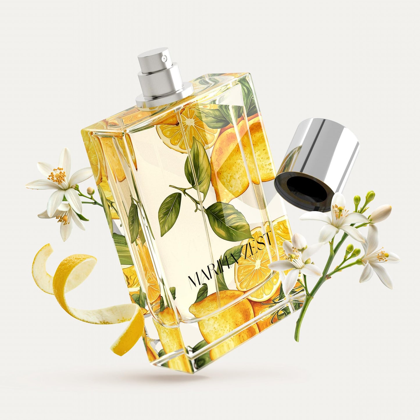 Kumbra With Love Marina Zest Eau de Parfum 100ML - Aquatic Perfume for Men - Long-Lasting Scent with Lemon, Bergamot, Pink Pepper, Patchouli Beauty & Personal Care Kumbra With Love