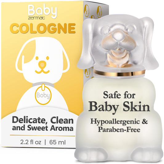 Zermat Boby | Baby Cologne Unisex Perfume |Paraben-Free, Hypoallergenic & Gentle Formula | Long-Lasting Powdery, Clean, Floral Perfume Violet & White Beauty & Personal Care Zermat