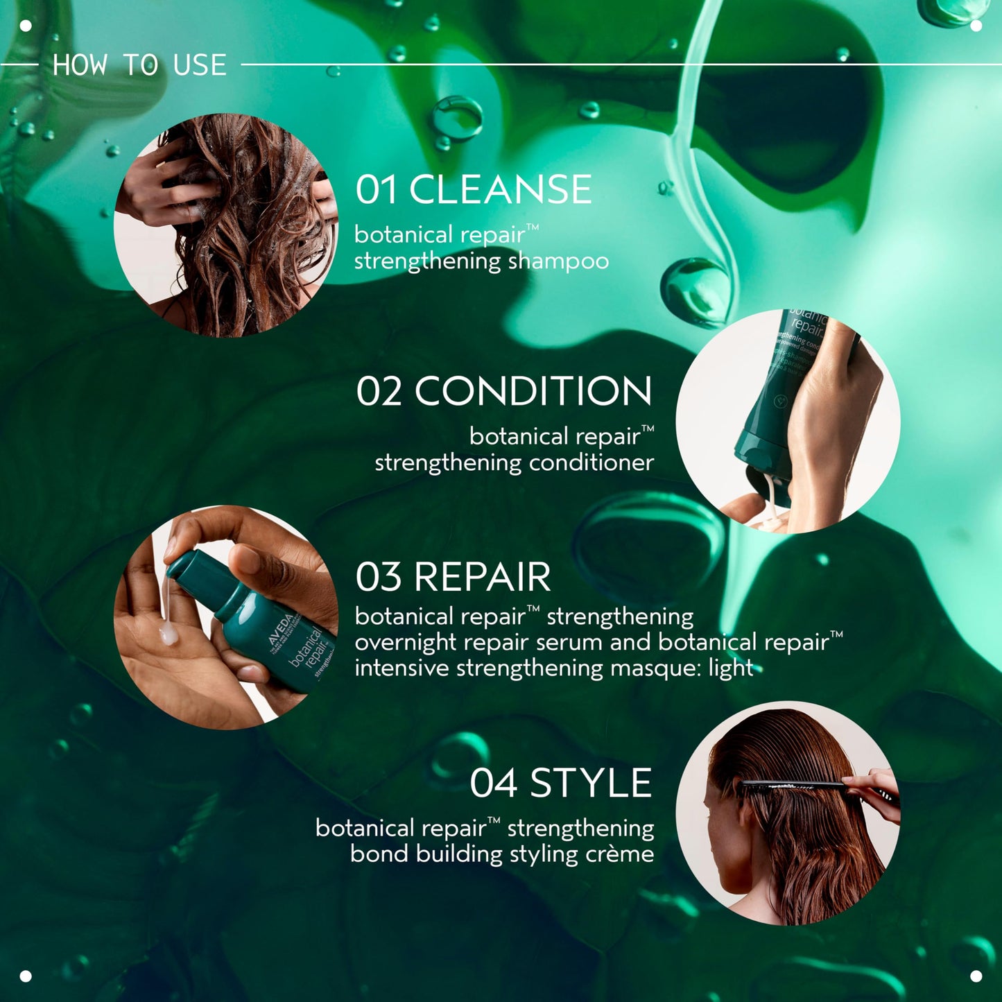 Aveda Botanical Repair Strengthening Shampoo & Conditioner Set | Strengthens & Repairs Damaged Hair | Helps Prevent Breakage | Bond-Building | Beauty & Personal Care Aveda