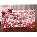 Alchimia Handmade Soap Bar - ROSE [ROSA] Large 10.5 Oz. From Italy,Beautifully wrapped with Faux Rhinestone detail - Sapone Vegetale Beauty & Personal Care Alchimia