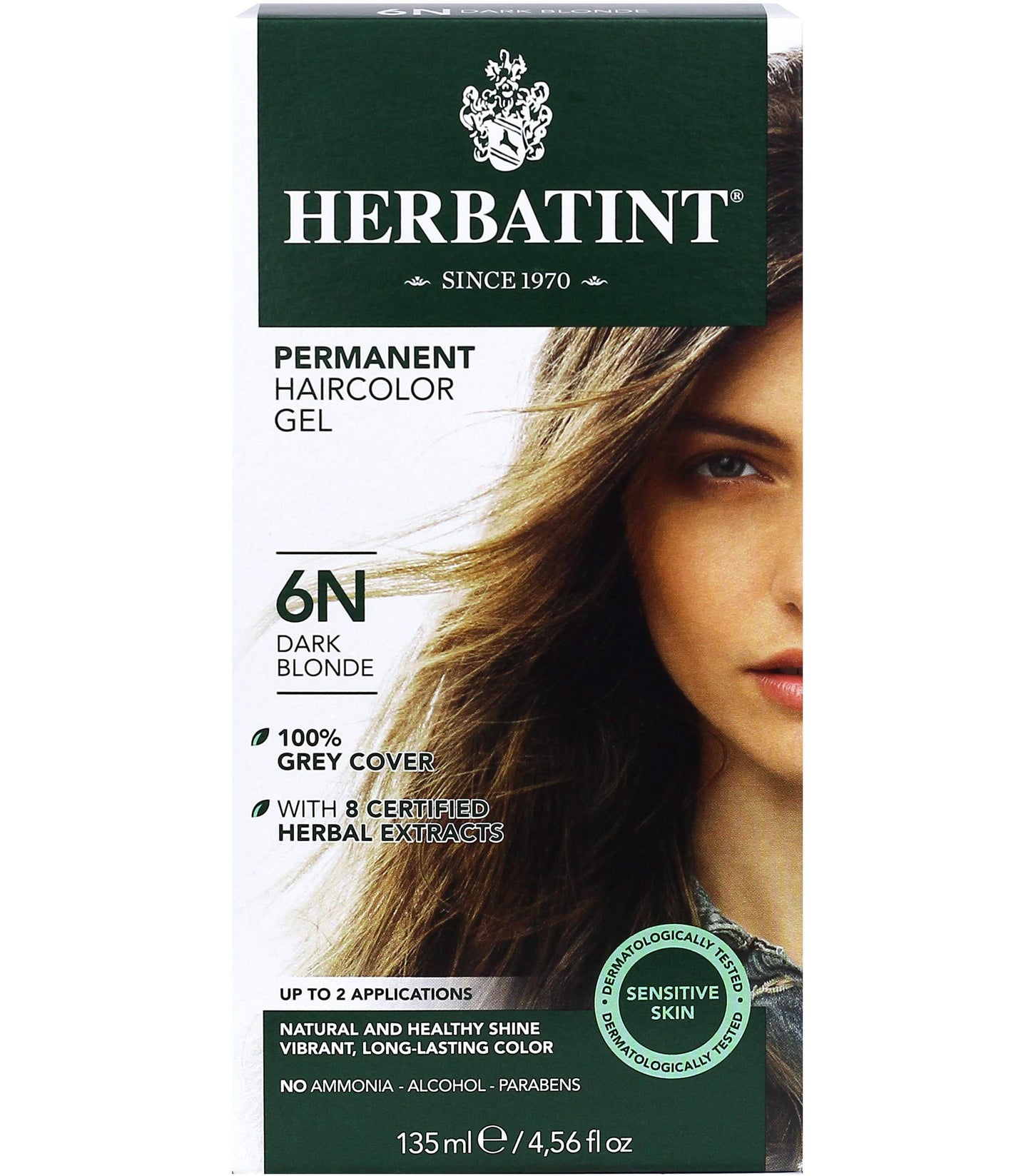 Herbatint, Hair Color Dark Blond 6N, 4.56 Ounce Beauty & Personal Care Herbatint