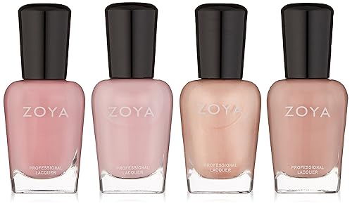 Zoya Polish Quad Nail Polish, Under The Mistletoe, 0.5 Fl Oz (Pack of 4) Beauty & Personal Care ZOYA