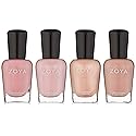 Zoya Polish Quad Nail Polish, Under The Mistletoe, 0.5 Fl Oz (Pack of 4) Beauty & Personal Care ZOYA