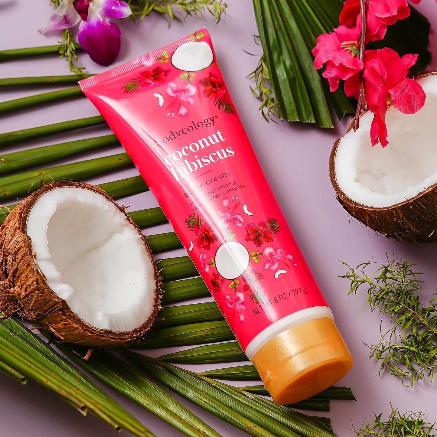 Bodycology Coconut Hibiscus Moisturizing Body Cream - 8 Oz Beauty & Personal Care Bodycology