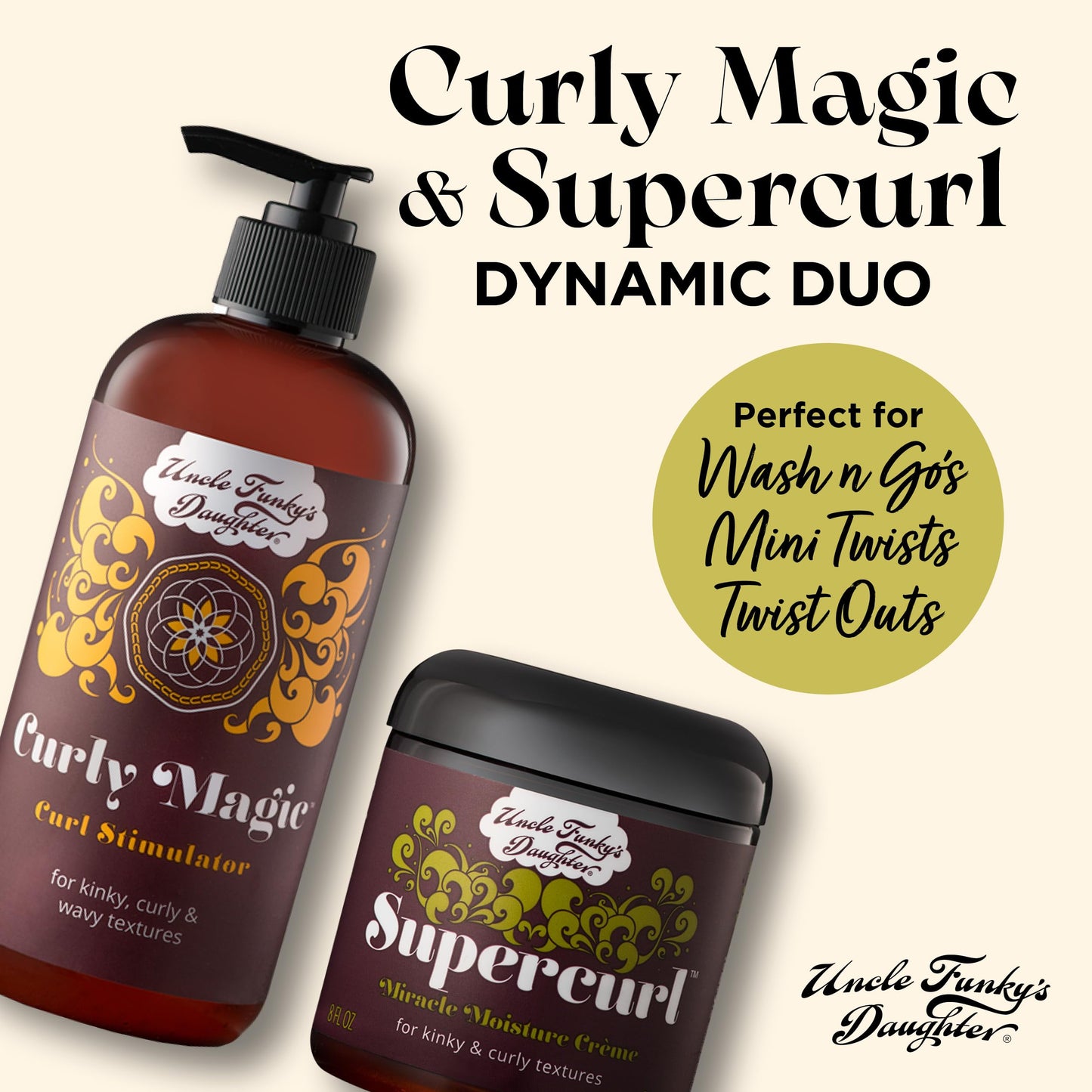 Uncle Funky's Daughter Supercurl Miracle Moisture Creme Beauty & Personal Care Uncle Funky's Daughter