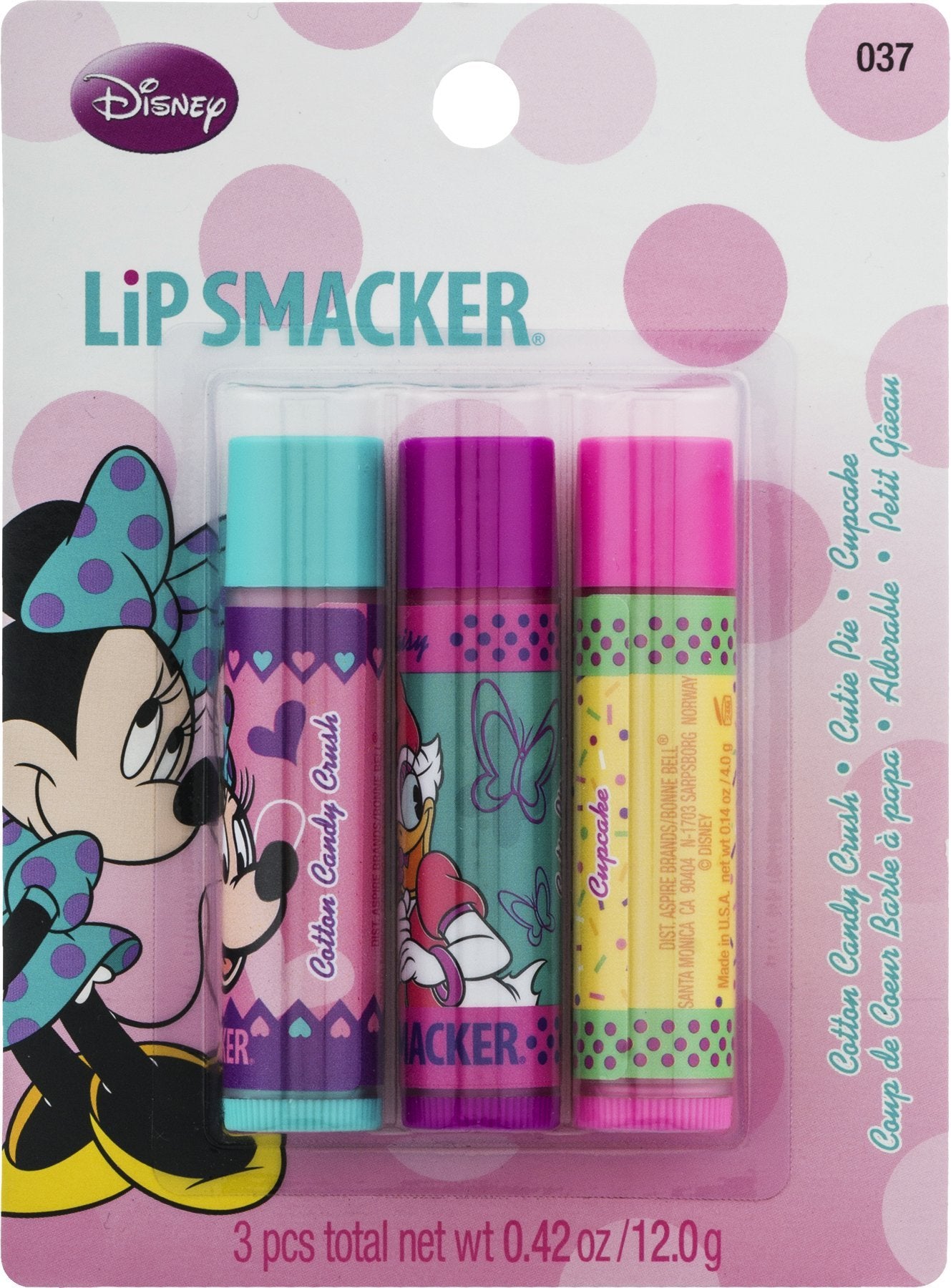 Lip Smacker Lip Balm Trio 45037 Disney Minnie Beauty and Personal Care Bonne Bell