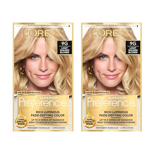 L’Oreal ParisSuperior Preference - 9G Light Golden Blonde 1 Each (Pack of 2) Beauty & Personal Care L'Oreal Paris