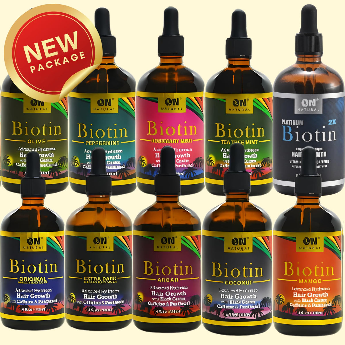 On Natural Jamaican Black Castor Oil [Argan] 4 oz