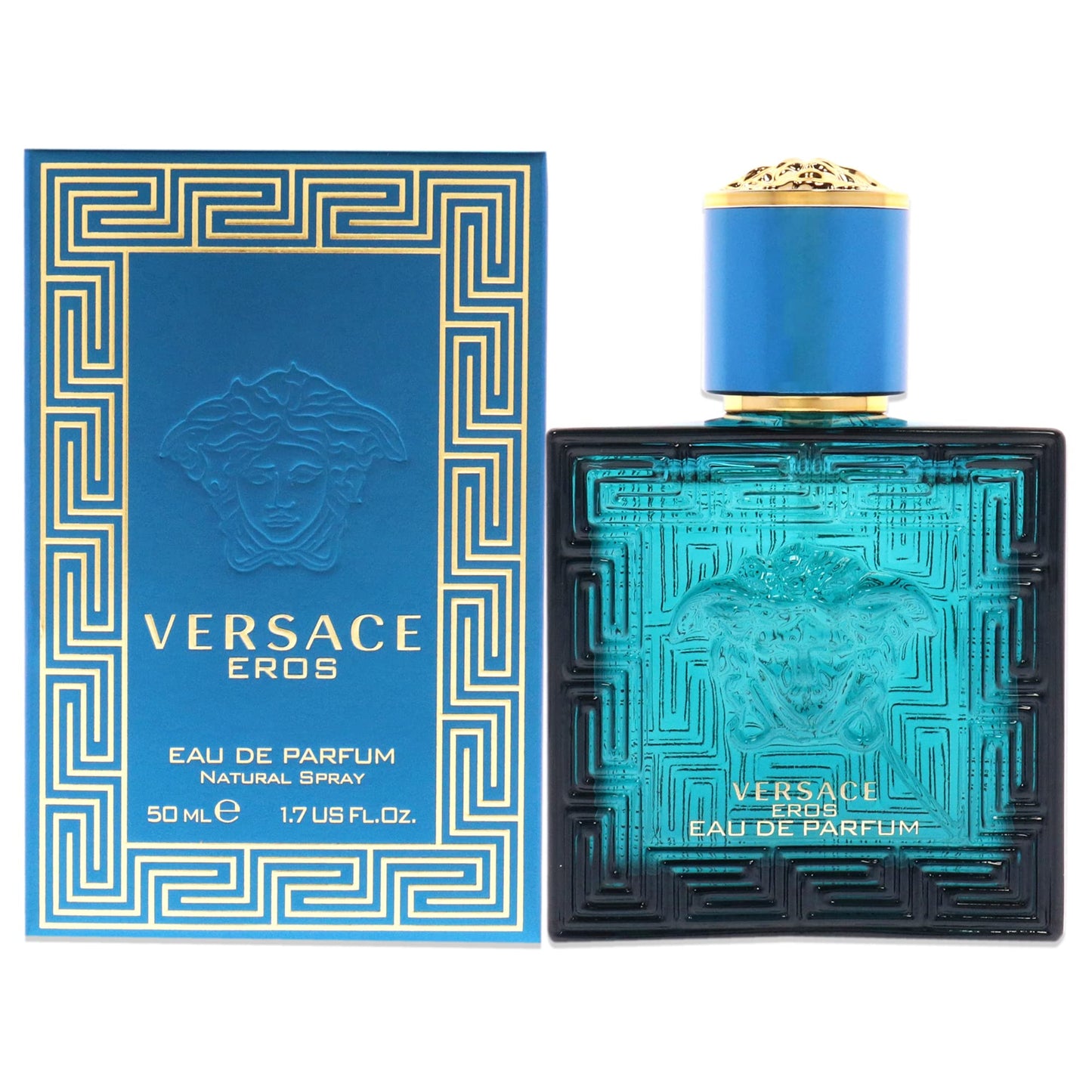 Versace Versace Eros Men EDP Spray 1.7 oz Beauty & Personal Care Versace