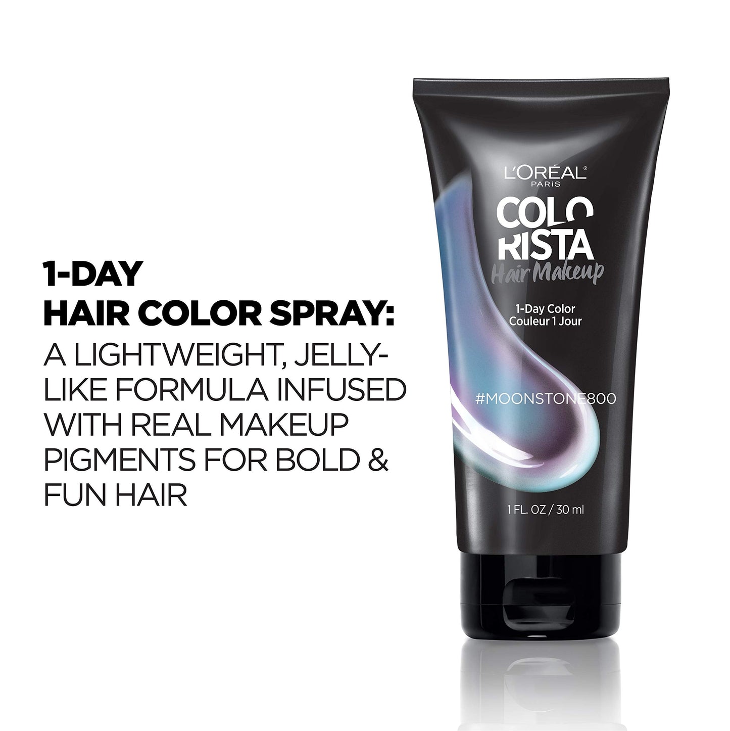 L’Oréal Paris Hair Makeup Temporary 1-Day Hair Color for Blondes and Brunettes, Moonstone, 1 Fl Oz Beauty & Personal Care L'Oreal Paris