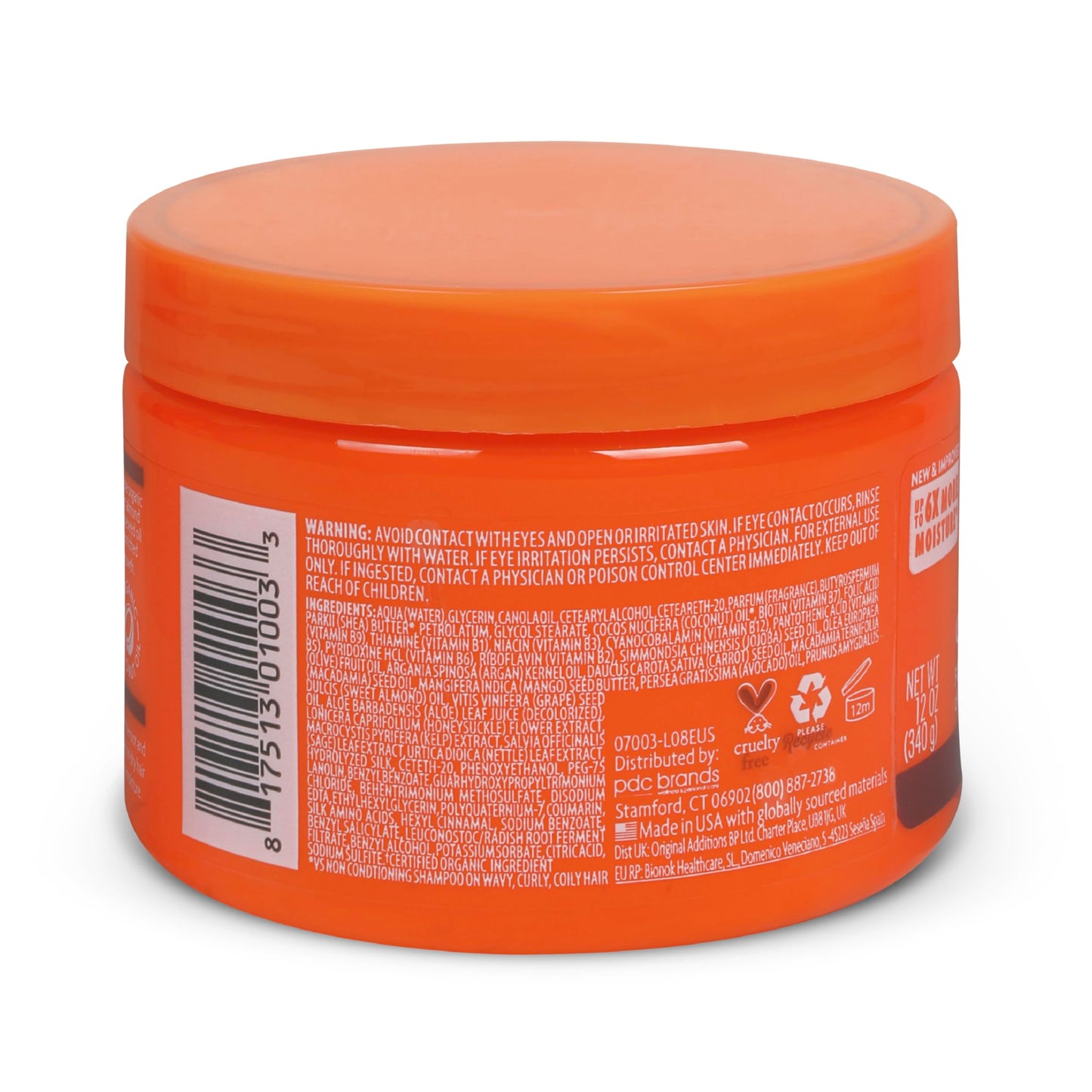 Cantu Coconut Curling Cream for Natural Hair with Pure Shea Butter, 12 oz (Pack of 2) Beauty & Personal Care Cantu
