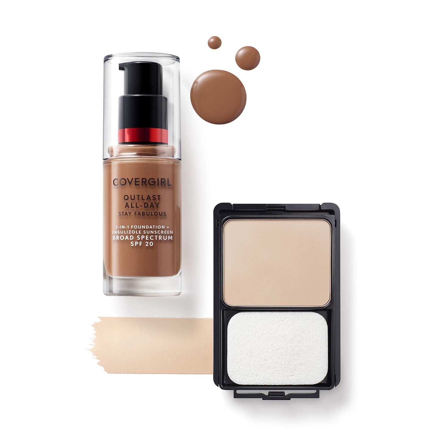 Covergirl Outlast All-Day Stay Fabulous 3-in-1 Foundation, Medium Beige, 1 Fl Oz Beauty & Personal Care COVERGIRL