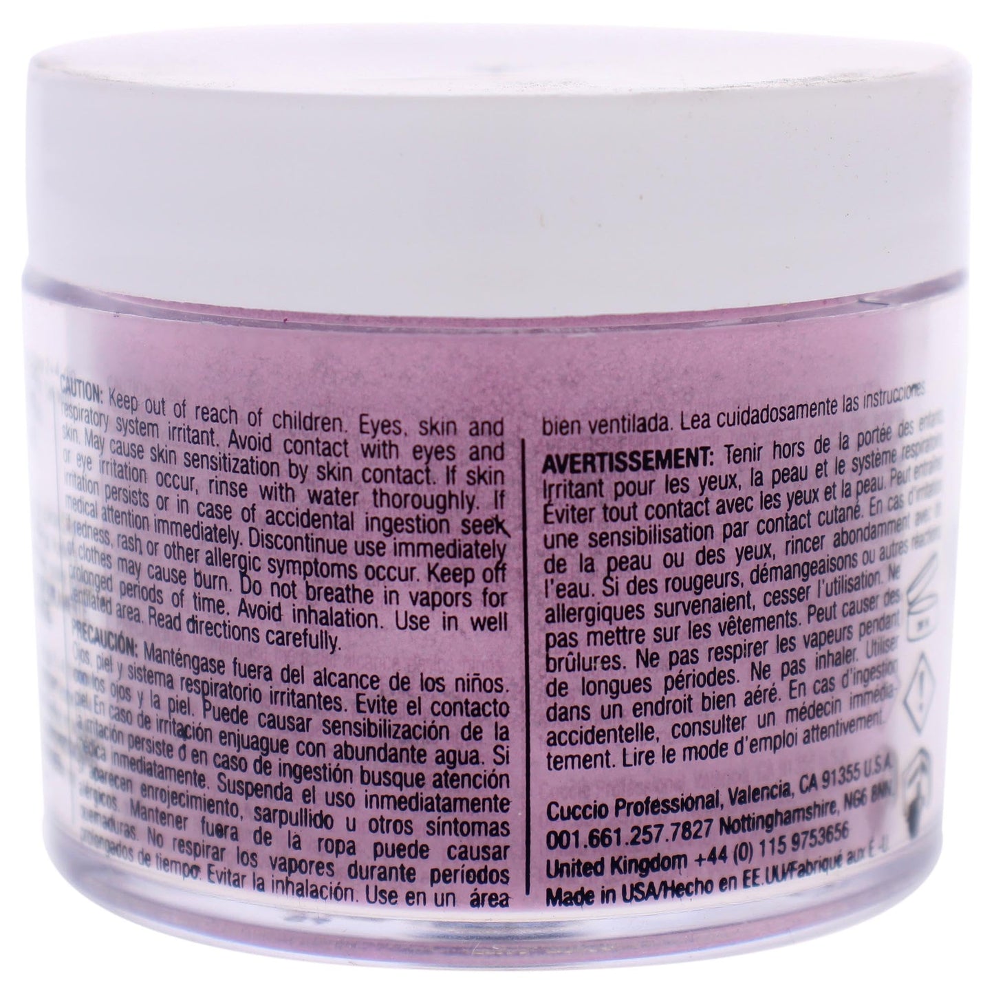 Cuccio Colour Powder Nail Polish - Lacquer For Manicures And Pedicures - Highly Pigmented Powder That Is Finely Milled - Durable Finish With A Beauty & Personal Care Cuccio