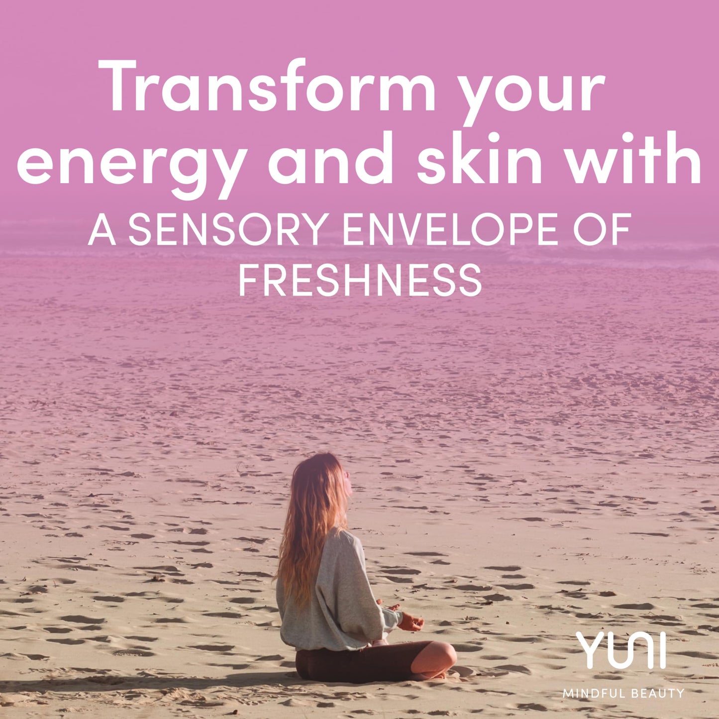 YUNI Beauty Calming Body Mist (4oz) My OM World - Natural Aromatic Oils - Relaxing Stress Relief - Promotes Focus & Clarity - All Natural Beauty & Personal Care YUNI Beauty