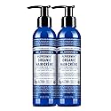Dr. Bronner's - Organic Hair Crème (Peppermint, 6 Ounce, 2-Pack) - Leave-In Conditioner and Styling Cream, Made with Organic Oils, Hair Cream Supports Beauty & Personal Care Dr. Bronner's