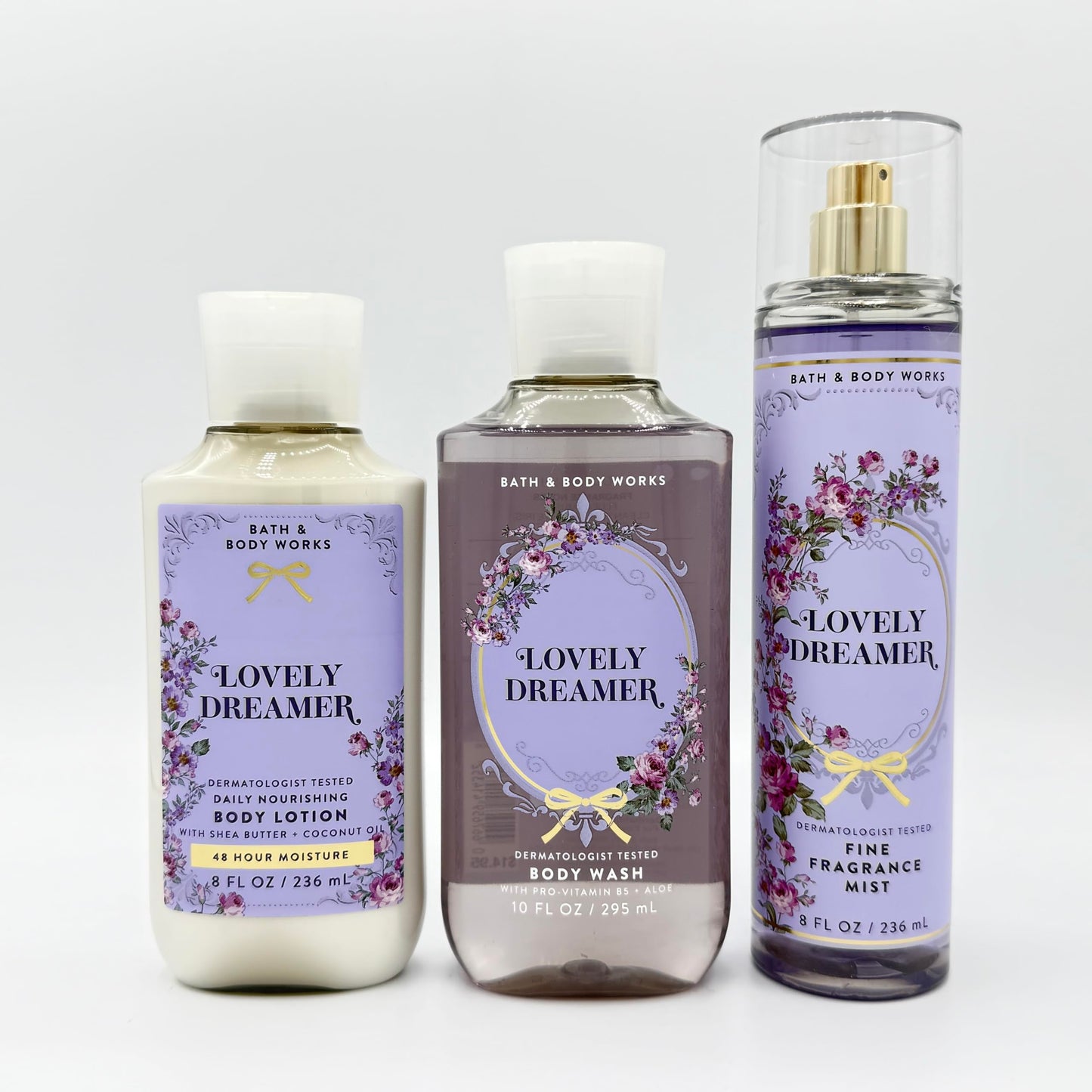 Bath & Body Works Lovely Dreamer 3-Piece Set - Includes: Body Lotion, Body Wash and Fine Fragrance Mist Beauty and Personal Care Bath & Body Works