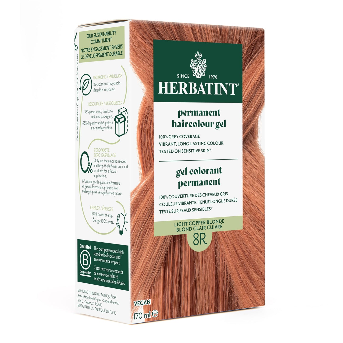 Herbatint Lightcopper Blonde Hair Colour Beauty & Personal Care Herbatint