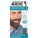 JUST FOR MEN Color Gel Mustache & Beard M-30 Light-Medium Brown 1 Each (Pack of 4) Beauty & Personal Care Just for Men
