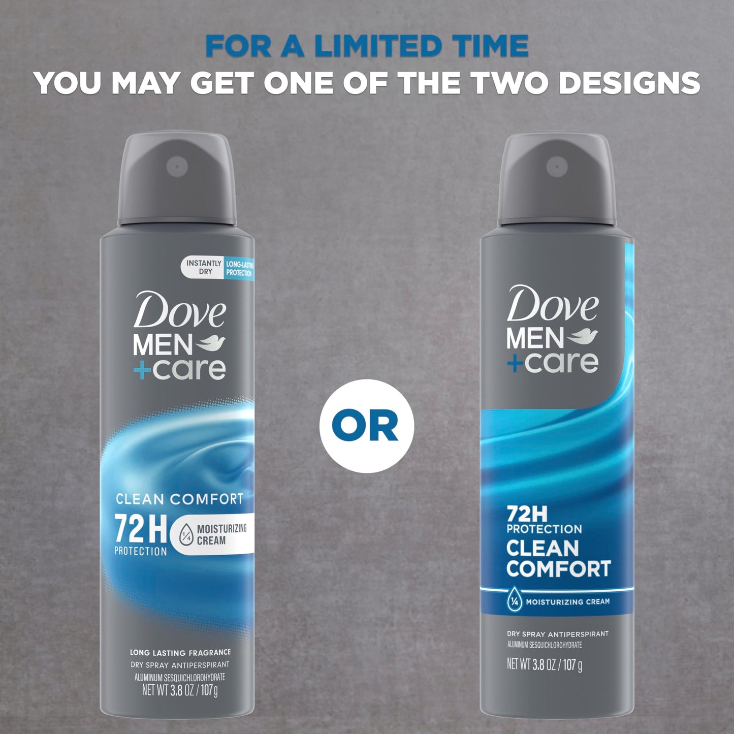 Dove Men+Care Antiperspirant Deodorant Clean Comfort Dry Spray For Men 72-hour Sweat and Odor Protection with Triple Defense Technology 3.8 oz Beauty and Personal Care Dove