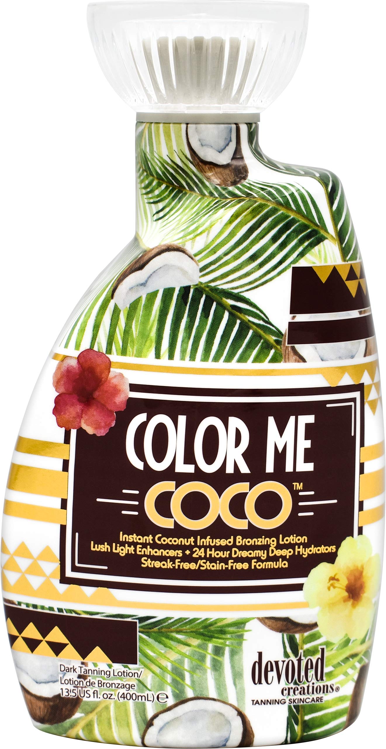 Devoted Creations Color Me Coco Bronzer Tanning Lotion 13.5 oz Beauty & Personal Care Devoted Creations