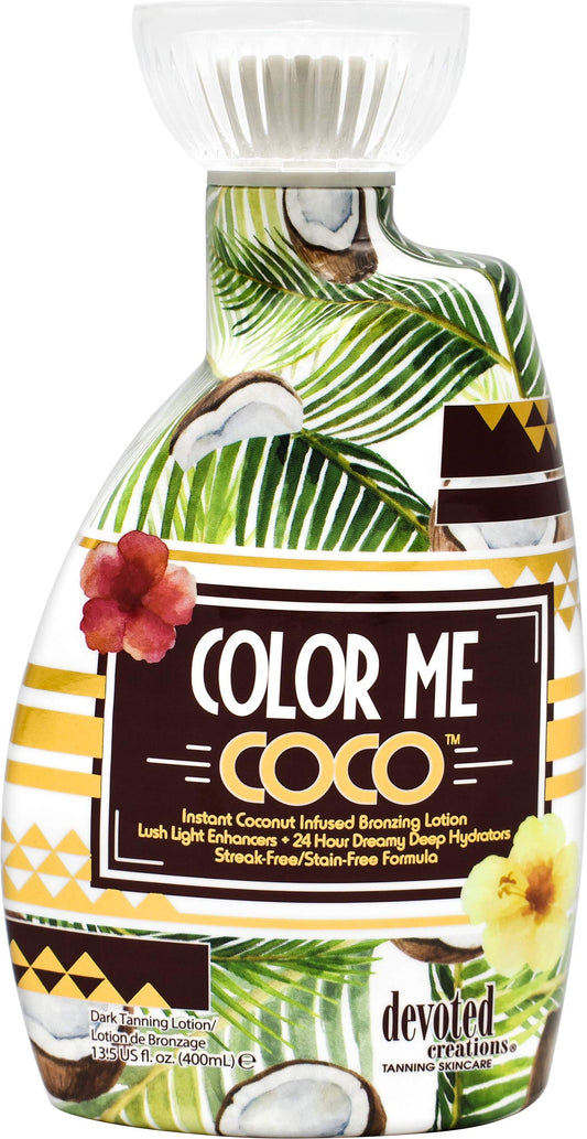 Devoted Creations Color Me Coco Bronzer Tanning Lotion 13.5 oz Beauty & Personal Care Devoted Creations