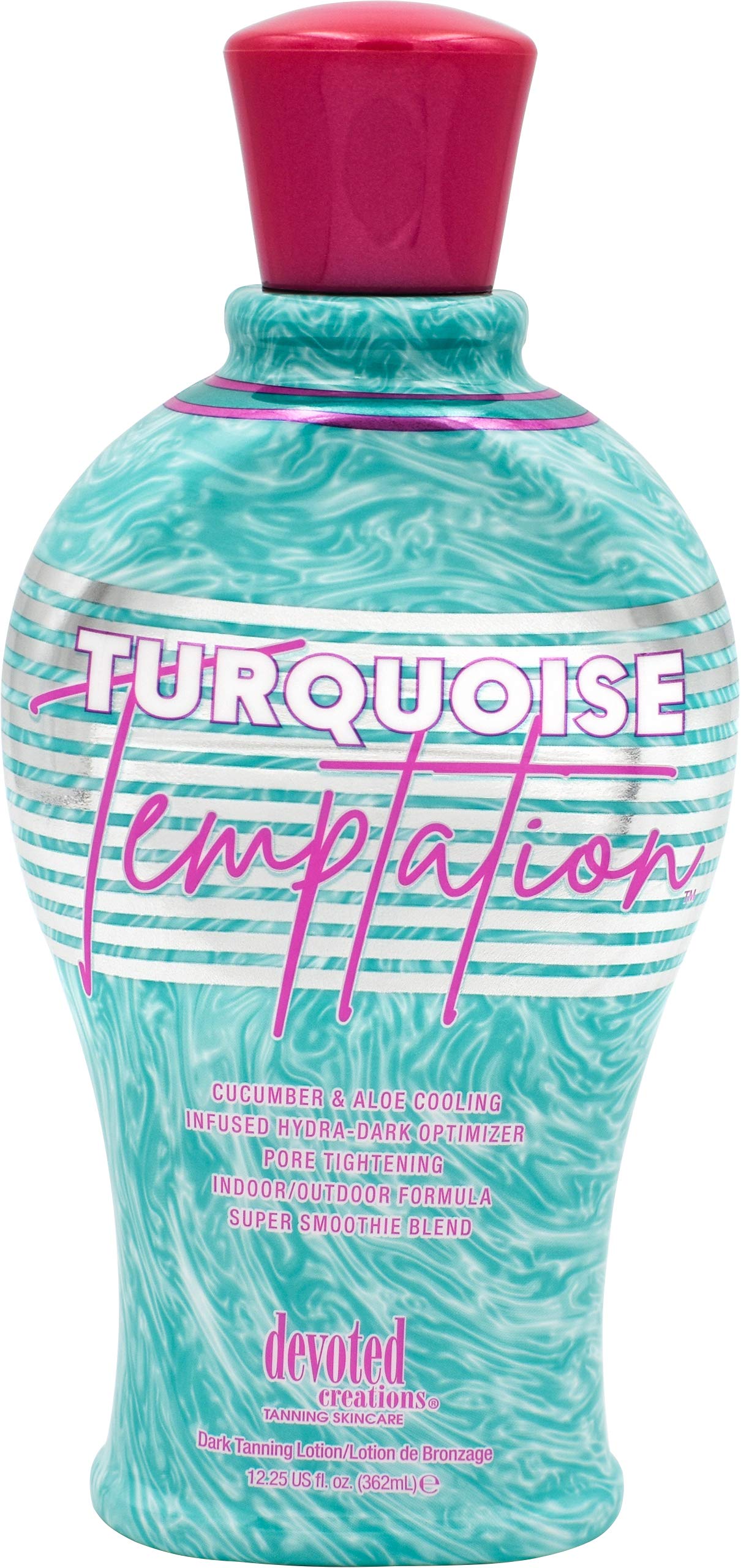Devoted Creations Turquoise Temptation Indoor and Outdoor Tanning Lotion 12.25 oz Beauty & Personal Care Devoted Creations