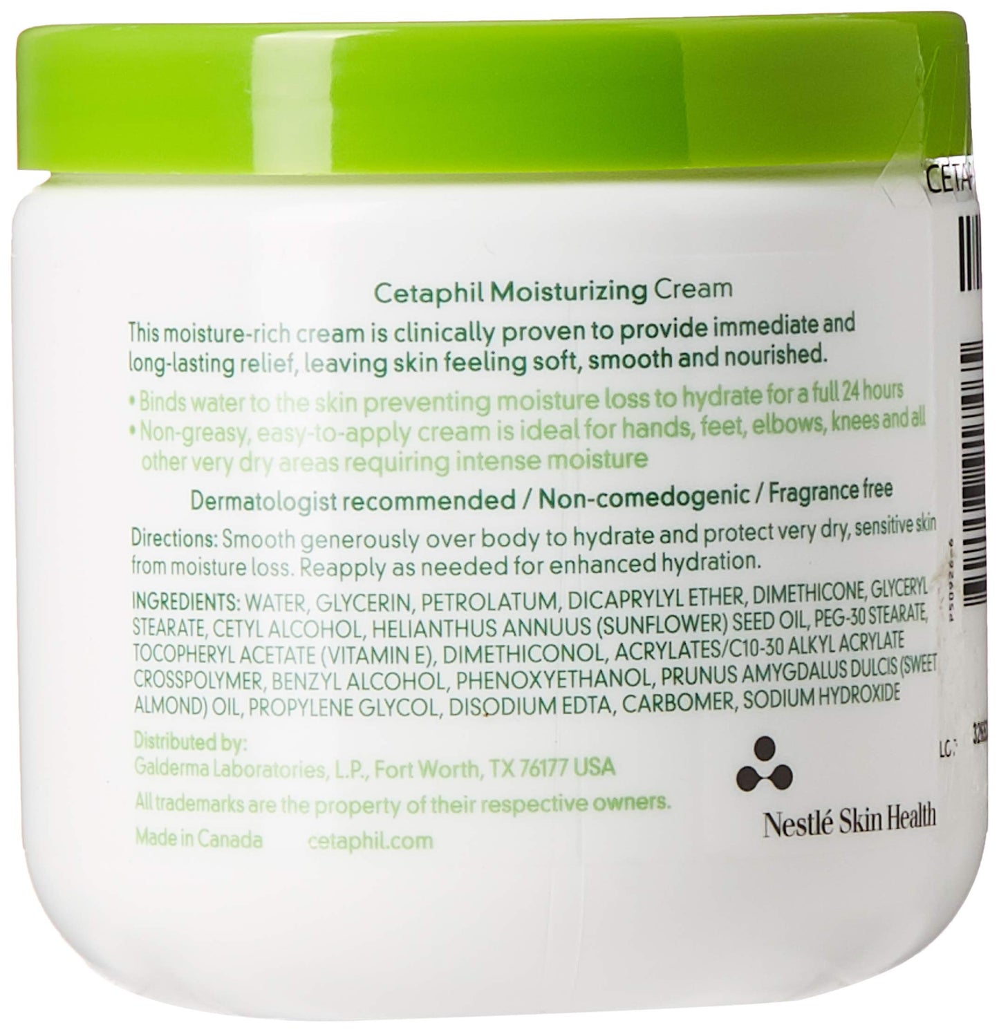 Cetaphil Moisturizing Cream, 16oz (Pack of 3), Hydrating Moisturizer For Dry To Very Dry, Sensitive Skin, Body Cream Completely Restores Skin Barrier Beauty & Personal Care Cetaphil
