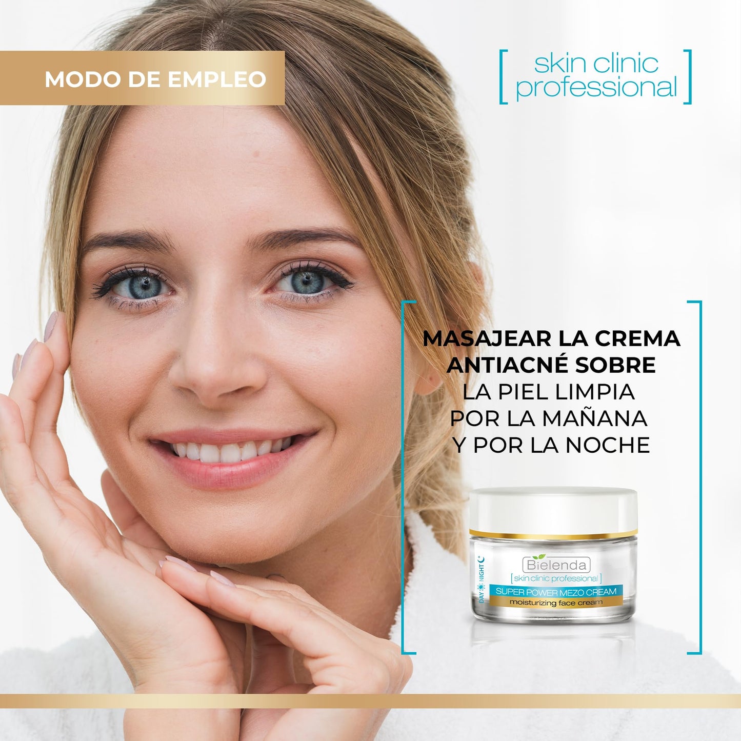 BIELENDA PROFESSIONAL SKIN CLINIC Anti-Age Actively Hydrating Day & Night Cream 50ml Beauty & Personal Care Bielenda