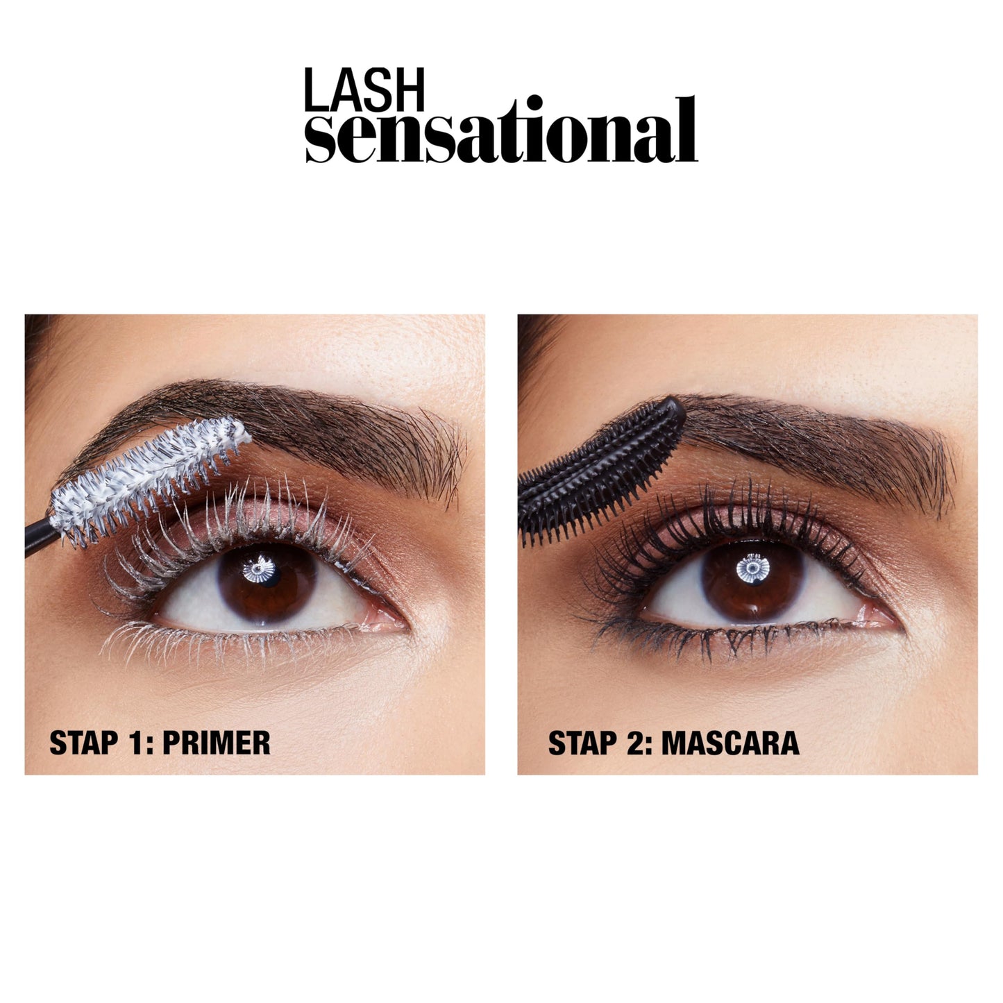 Maybelline Lash Sensational Washable Mascara, Lengthening and Volumizing for a Full Fan Effect, Very Black, 1 Count Beauty & Personal Care MAYBELLINE