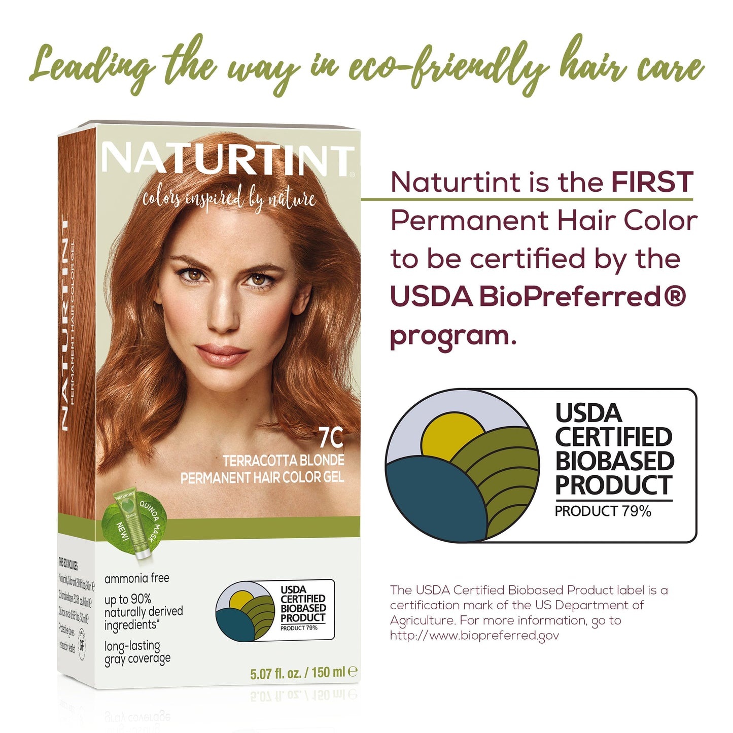 Naturtint 7C Terracotta Blonde Permanent Hair Color (Pack of 1), Ammonia Free, Vegan, Cruelty Free, up to 100% Gray Coverage, Long Lasting Results Beauty & Personal Care Naturtint