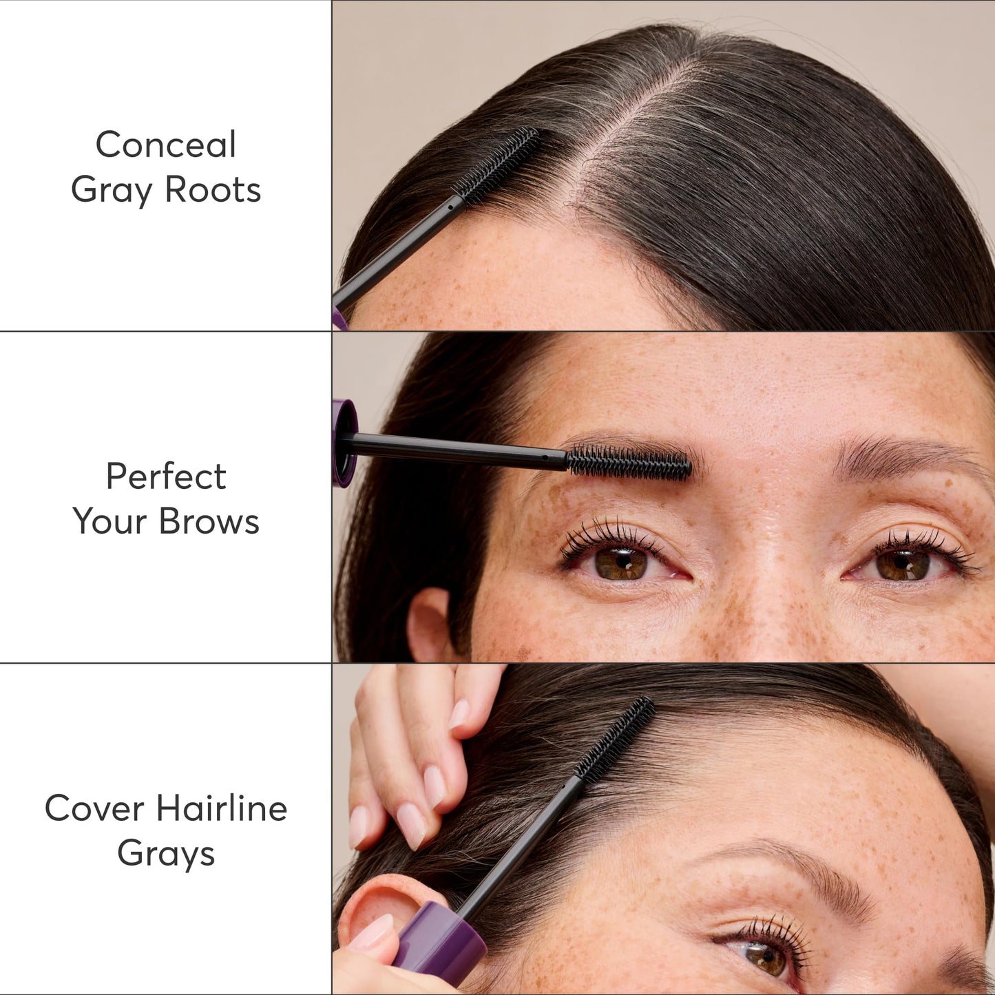 Madison Reed The Gray Escape Hair & Brow Mascara - Quick-Dry, All-Day Gray Coverage for Roots & Brows, Smudge-Proof, Titanium Dioxide-Free, Argan Oil Beauty & Personal Care Madison Reed