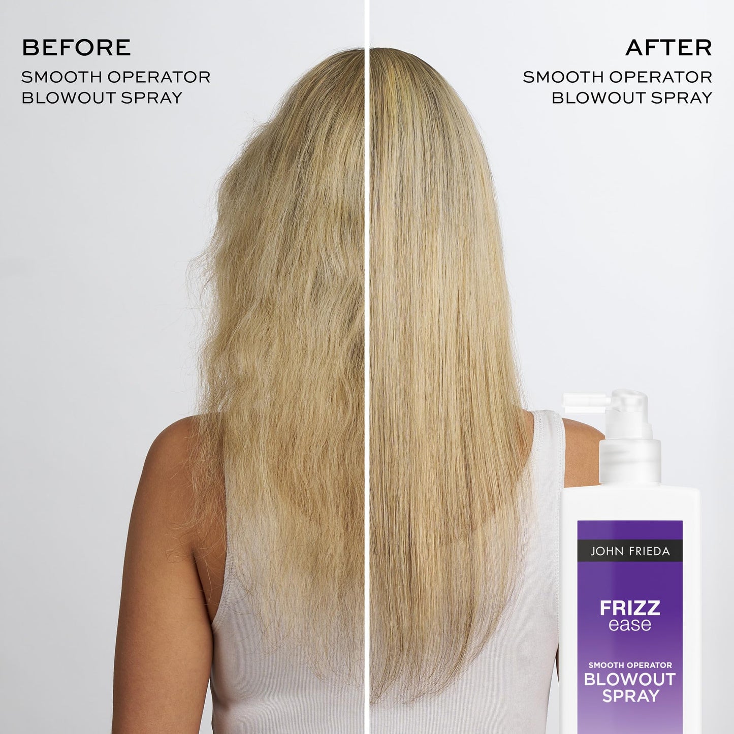 John Frieda Frizz Ease Smooth Operator Blowout Spray, Pre-Styling Heat Protection & Anti-Humidity Spray, 6.77 fl oz Beauty & Personal Care John Frieda