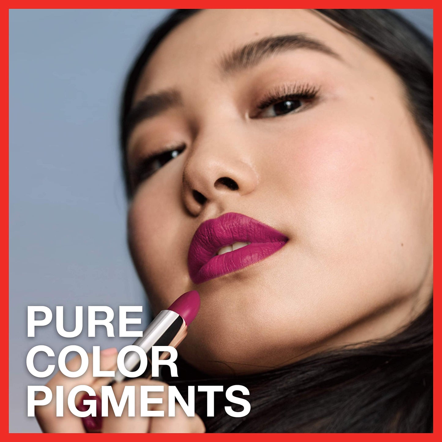 Maybelline Color Sensational Lipstick, Lip Makeup, Matte Finish, Hydrating Lipstick, Nude, Pink, Red, Plum Lip Color, Sapphire Siren, 0.15 oz; Beauty & Personal Care MAYBELLINE