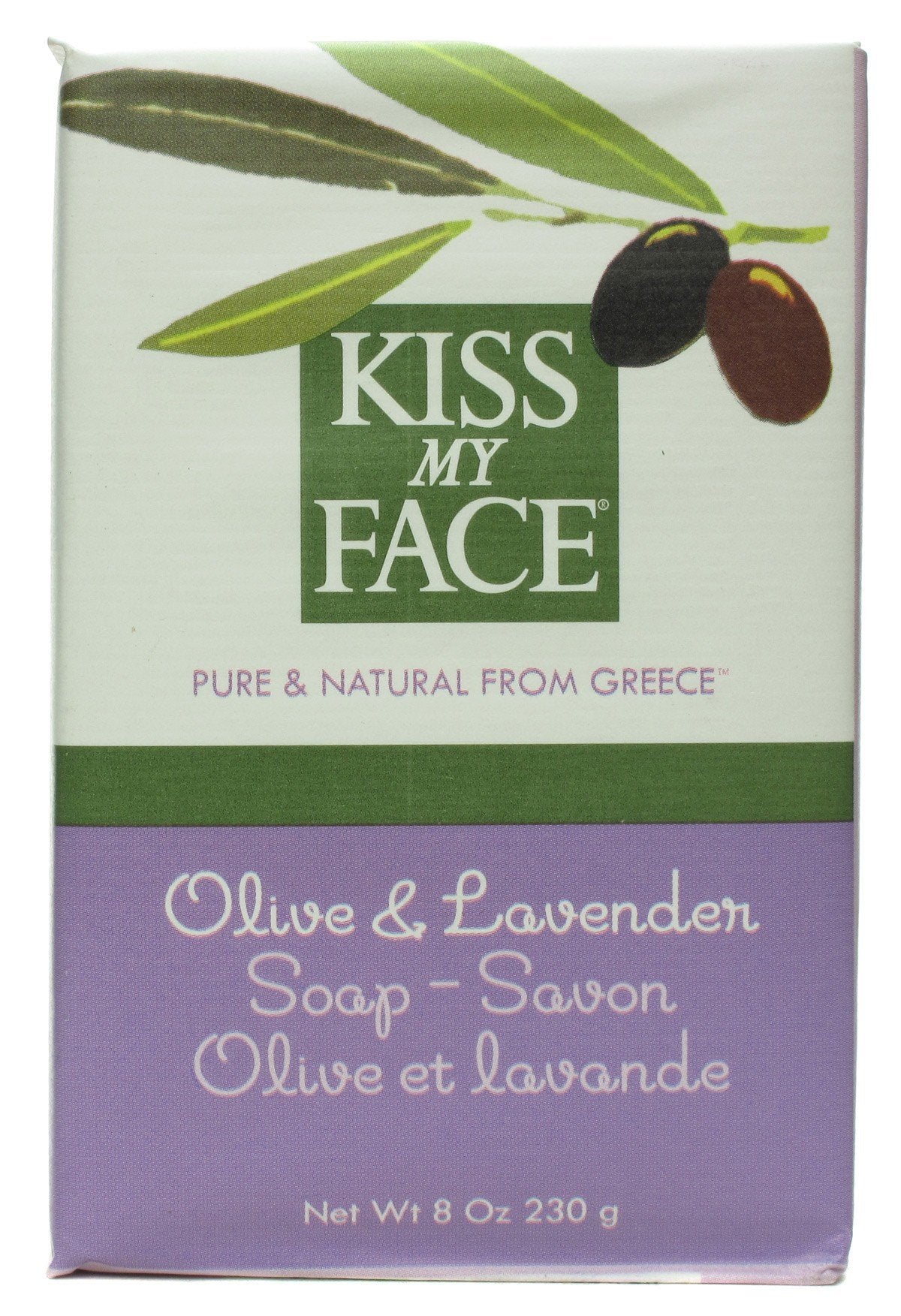 Kiss My Face Soap Bar Olive & Lavender Beauty & Personal Care Kiss My Face