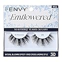 iEnvy Emflowered Natural Blooming Effect Fake Eyelashes Flared 3D False Lashes (06) Beauty & Personal Care i•ENVY