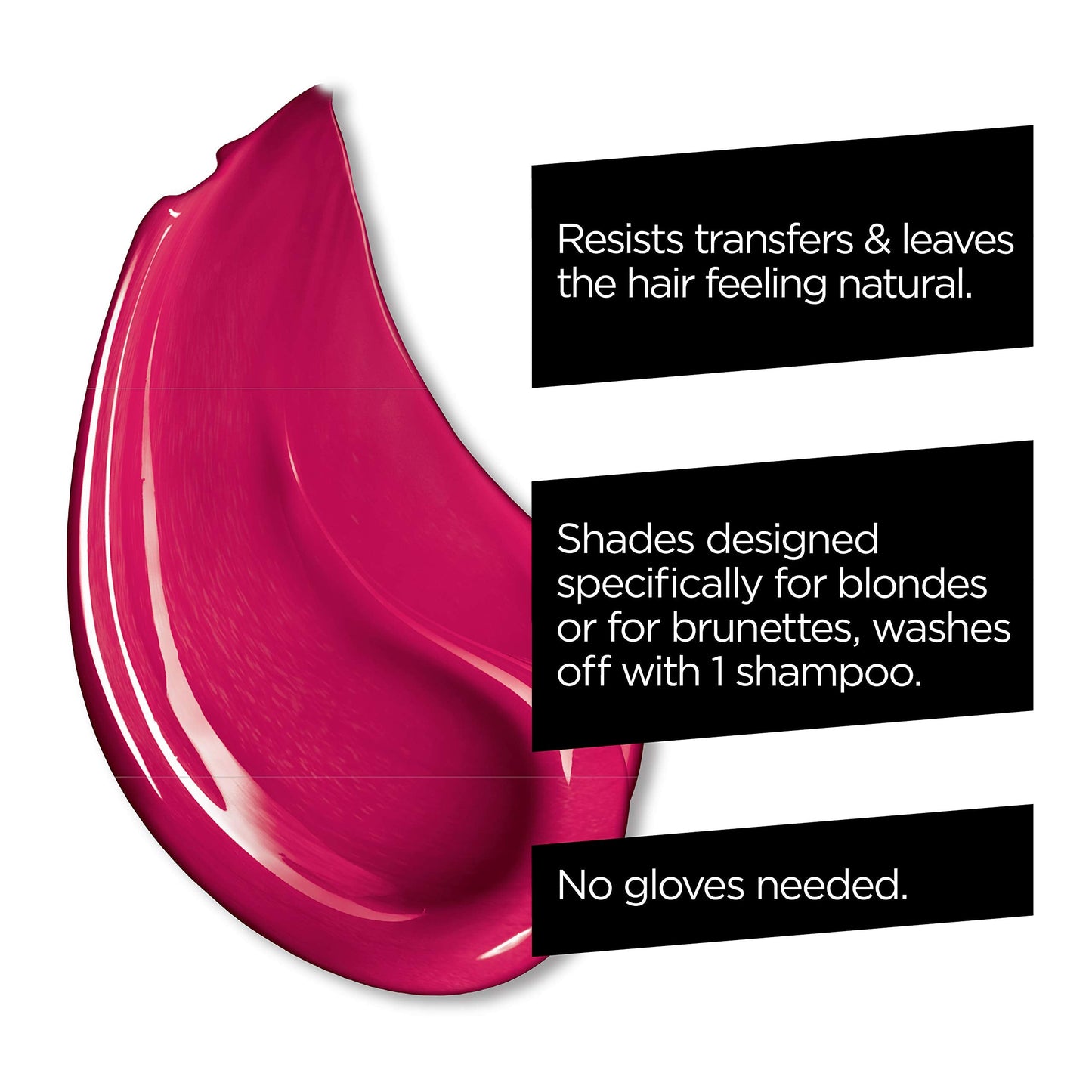 L'Oreal Paris Hair Makeup Temporary 1-Day Hair Color for Brunettes, Raspberry 10, 1 Fl Oz Beauty & Personal Care L'Oreal Paris