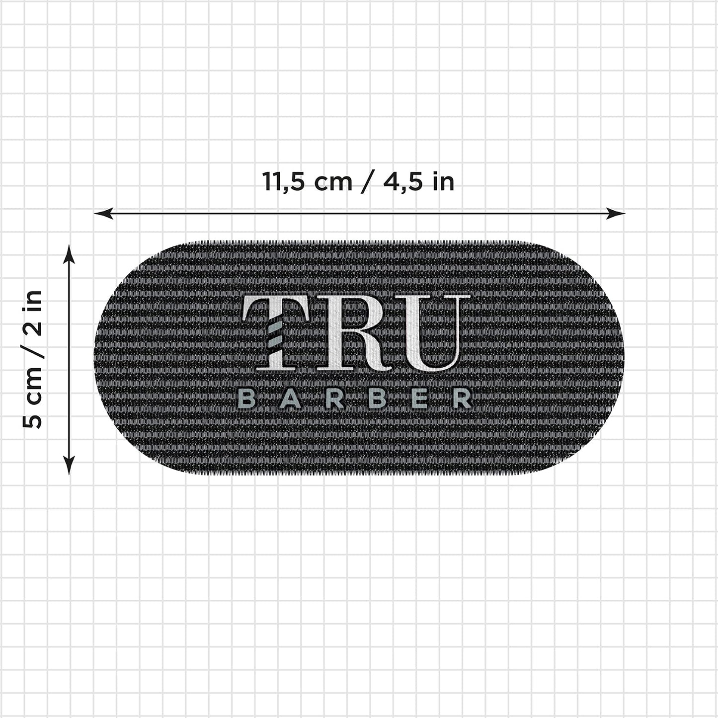 TRU BARBER Hair Grippers® for Men and Women 2pcs - Salon and Barber, Hair Clips for Styling, Sectioning, Cutting and Coloring, Nonslip Grips, Hair Beauty & Personal Care TRU BARBER