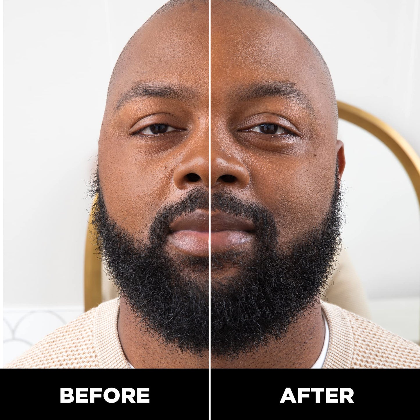 Stryx Mens Brow & Beard Gel Comb -Made in USA Beard Care good for Eyebrows with Brush Applicator - Moisturizing Aloe Vera, Bamboo & Cucumber Extracts Beauty and Personal Care Stryx
