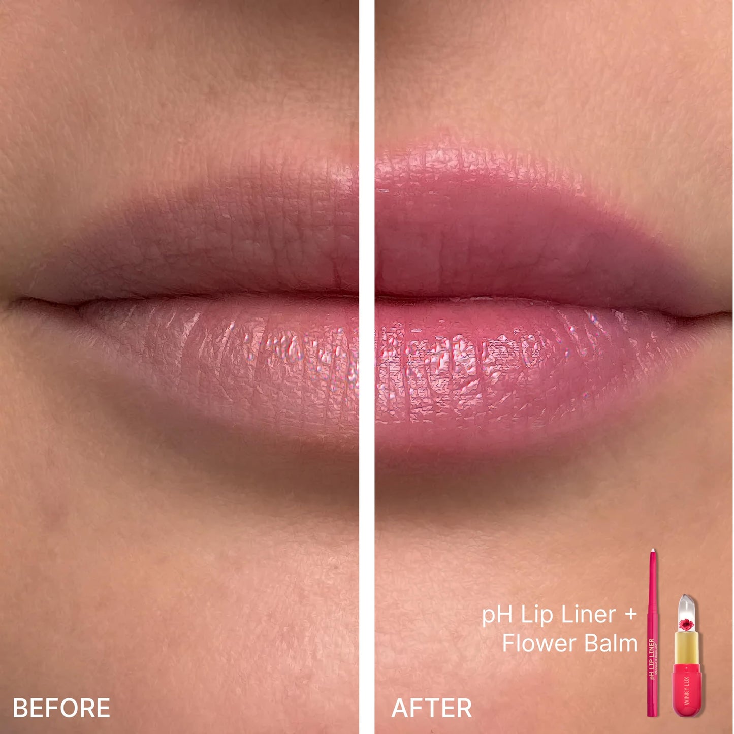 Winky Lux pH Blurring Lip Liner, Color Changing, Natural Lip Pencil for Softly Diffused plump lips, with Hyaluronic Acid, Jojoba Oil & Vitamin E Beauty & Personal Care Winky Lux