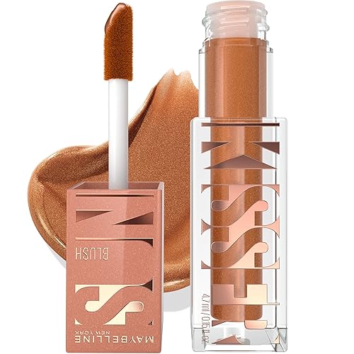 Maybelline Sunkisser Multi-Use Liquid Blush and Bronzer, Blendable, Longwear, Glowy Make Up, Electric Bronze, 1 Count Beauty & Personal Care MAYBELLINE
