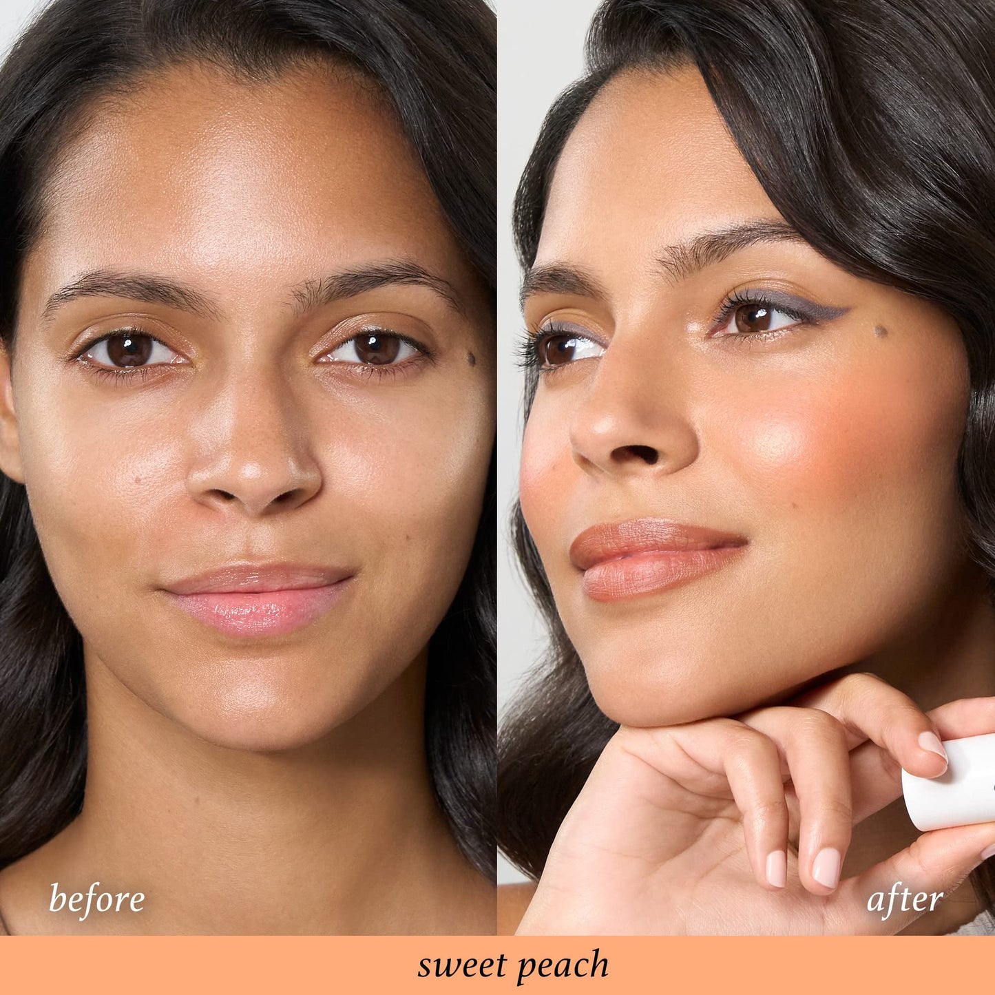 Julep Skip The Brush Cream to Powder Blush Stick - Sweet Peach - Blendable and Buildable Color - 2-in-1 Blush and Lip Makeup Stick Beauty & Personal Care Julep