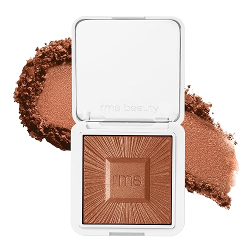 RMS Beauty Redimension Hydra-Bronzer - Talc-Free Gel-to-Powder Bronzer & Highlighter - Hydrating Cream Bronzer for Natural Glow & Sculpted Contour Beauty & Personal Care RMS Beauty