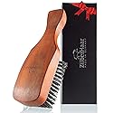 ZilberHaar Major Hair & Beard Brush for Men - Boar Bristles and Pearwood - All Beard and Hair Types - Made in Europe - Stiff Bristles Beauty & Personal Care ZilberHaar